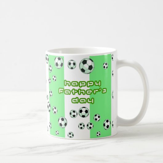 Tasse du football de fête des pères (Droite)