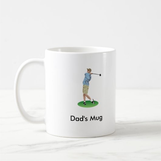 Tasse du golfeur du papa (Gauche)