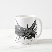 tasse du graffiti 3d (Devant droit)