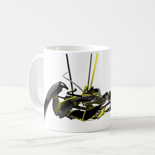 tasse du graffiti 3d (Devant gauche)