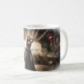 Tasse du guerrier gothique sombre (Devant droit)