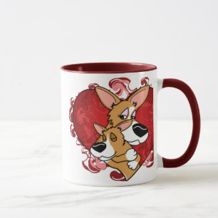 Tasse du jour de mère de corgi
