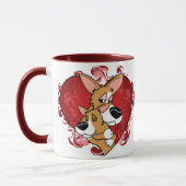 Tasse du jour de mère de corgi (Gauche)