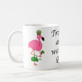 Tasse du jour de mère de Flamant rose (Gauche)