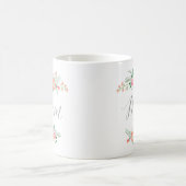 Tasse du jour de mère du bouquet | (Centre)