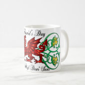 Tasse du jour de St David avec la jonquille de (Devant droit)