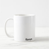 Tasse du Kenya, Afrique (Gauche)