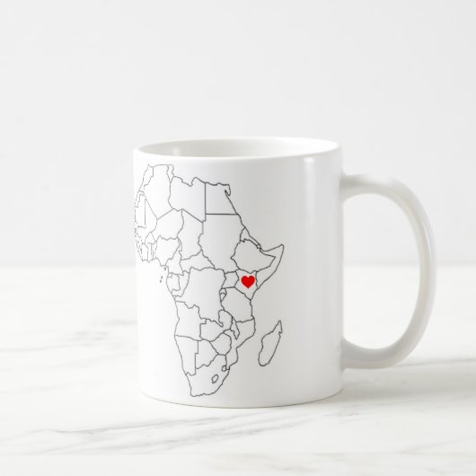 Tasse du Kenya, Afrique (Droite)