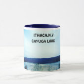 Tasse du LAC de CAYUGA, ITHACA, N.Y. (Centre)