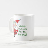 Tasse du lait de Père Noël (Devant gauche)