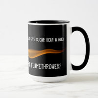 Tasse du lance-flammes de Garrett