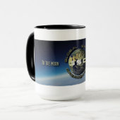 Tasse du logo 15oz de GSO (Devant gauche)