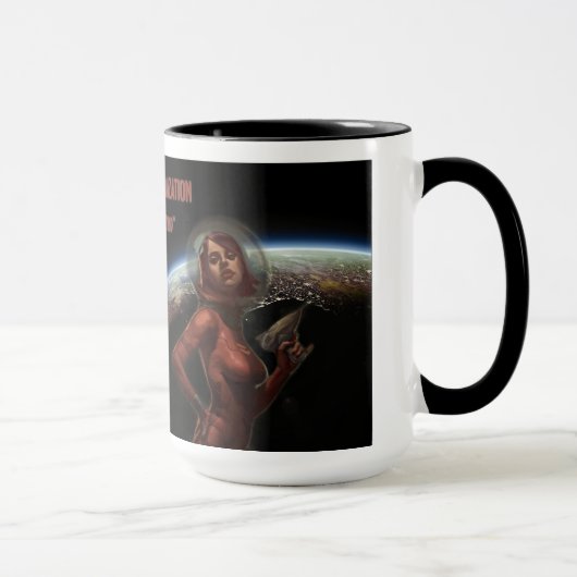Tasse du logo 15oz de l'espace de GSO (Droite)