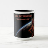 Tasse du logo 15oz de l'espace de GSO (Centre)
