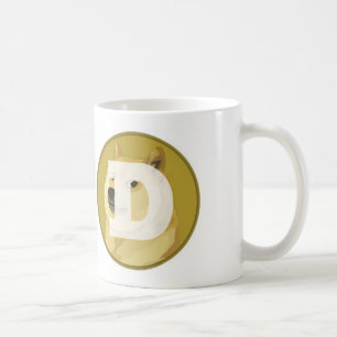 Tasse du logo 325ml de Dogecoin