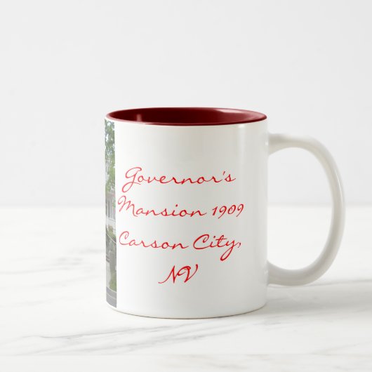 TASSE du manoir du Gouverneur - Carson City, (Droit)