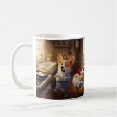 Tasse du matin Corgi (Gauche)