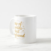 tasse du meilleur petit ami du monde (Devant gauche)