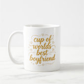 tasse du meilleur petit ami du monde (Gauche)