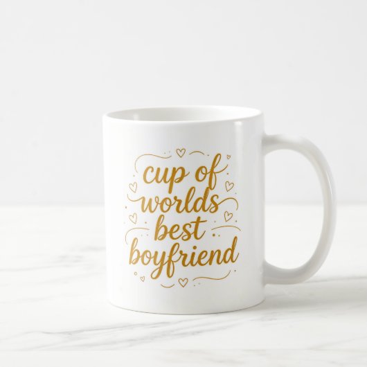 tasse du meilleur petit ami du monde (Droite)
