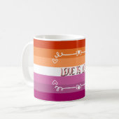 Tasse du mois de la fierté "L'amour est l'amour" (Devant gauche)