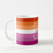 Tasse du mois de la fierté "L'amour est l'amour" (Gauche)