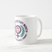 Tasse du Mois de l'Histoire des Femmes (Devant droit)