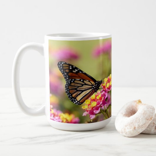 Tasse du monarque de printemps (Avec donut)