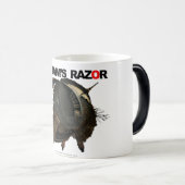 Tasse du "monde" du rasoir d'Ockham (Devant droit)