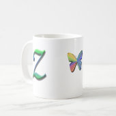 Tasse du monogramme Z (Devant gauche)