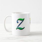 Tasse du monogramme Z (Gauche)