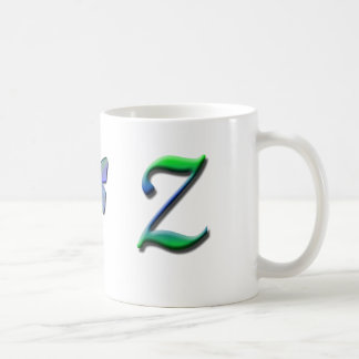 Tasse du monogramme Z
