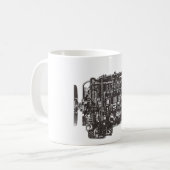 Tasse du moteur OM617 (Devant gauche)