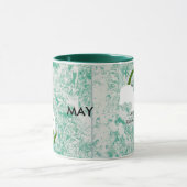 Tasse du muguet de fleur de mai (Centre)