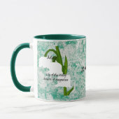 Tasse du muguet de fleur de mai (Gauche)