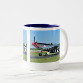 Tasse du mustang P-51 (Devant droit)