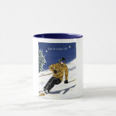 Tasse du neige soit/Skieur de La de Que grand (Centre)