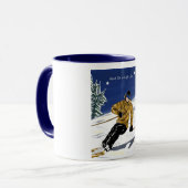 Tasse du neige soit/Skieur de La de Que grand (Devant gauche)