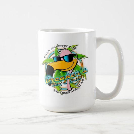 Tasse du Noir-Café du briseur seulement (Droite)