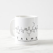 Tasse du nom du peptide Talmadge (Devant gauche)
