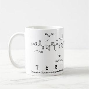 Tasse du nom du peptide Teri