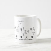 Tasse du nom du peptide tiarnan (Devant droit)