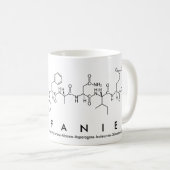 Tasse du nom du peptide Tiffanie (Devant droit)