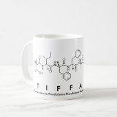 Tasse du nom du peptide Tiffanie (Devant gauche)