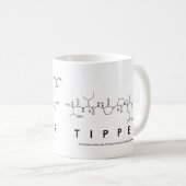 Tasse du nom du peptide Tipper (Devant droit)