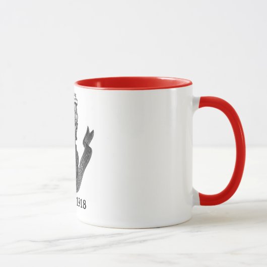 Tasse du nord loyale de régiment de WW1 Lancashire (Droite)