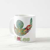 Tasse du Pays de Galles avec le Celtic Knotwork (Devant gauche)