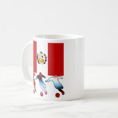 Tasse du Pérou du football (Devant gauche)