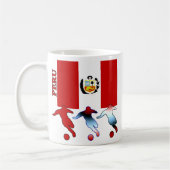 Tasse du Pérou du football (Gauche)