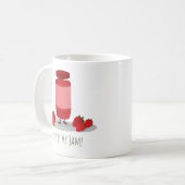 Tasse du personnage de dessin animé | de confiture (Devant gauche)